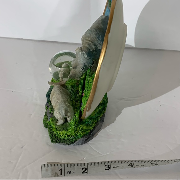 White Rhino Cadona Int. Endangered Species Statue - Picture 10 of 11